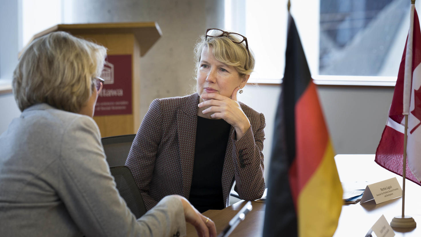 Un partenariat entre deux pays.