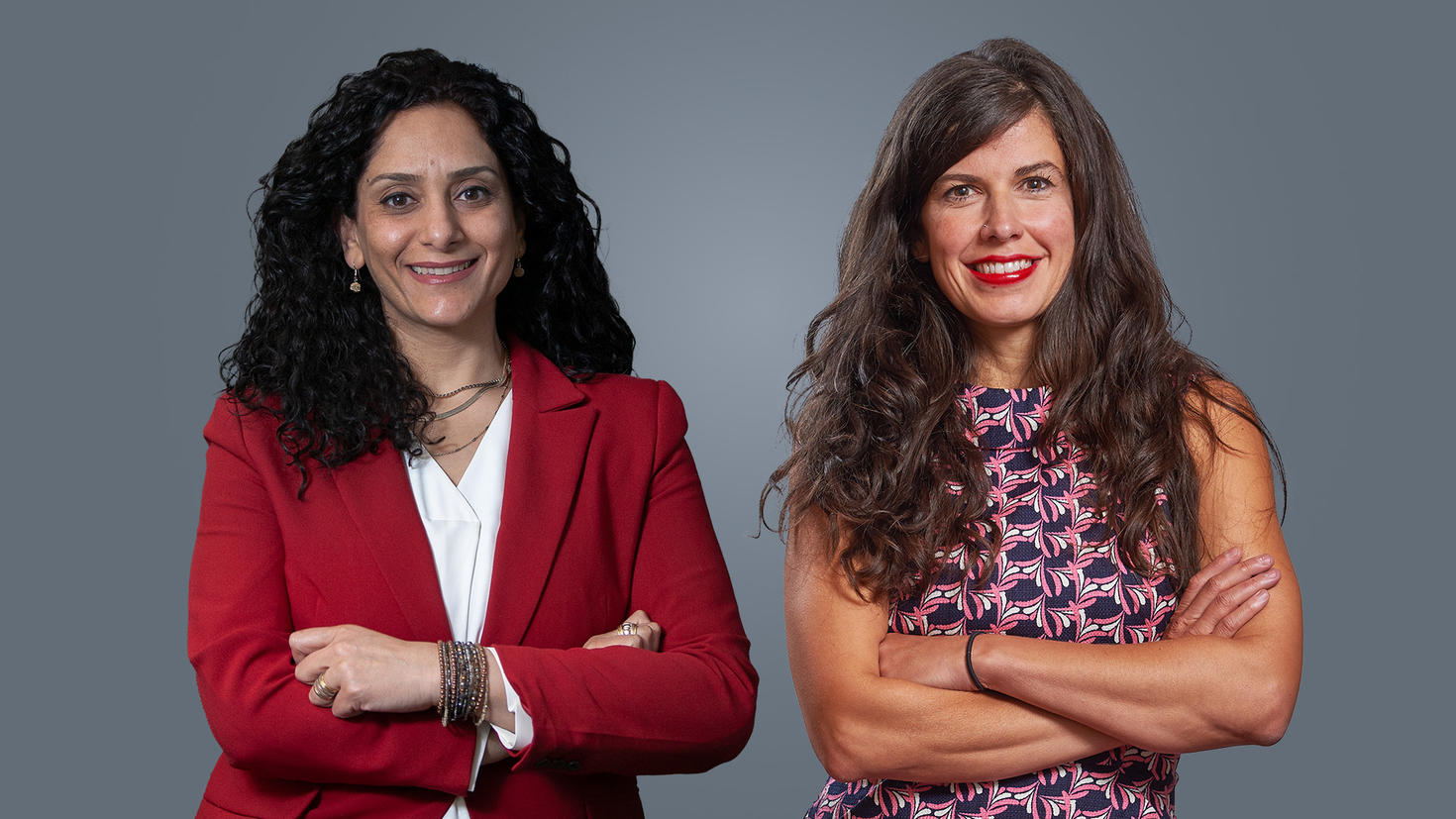 Les professeures Charlotte Karam et Anne Levesque