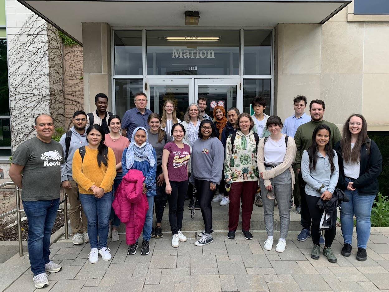 Étudiants ayant pris part à des ateliers