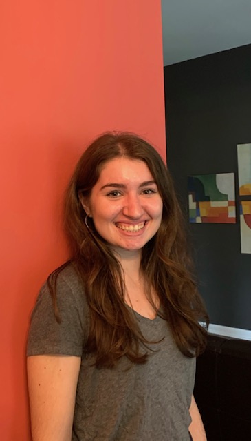 Portrait of female student smiling.