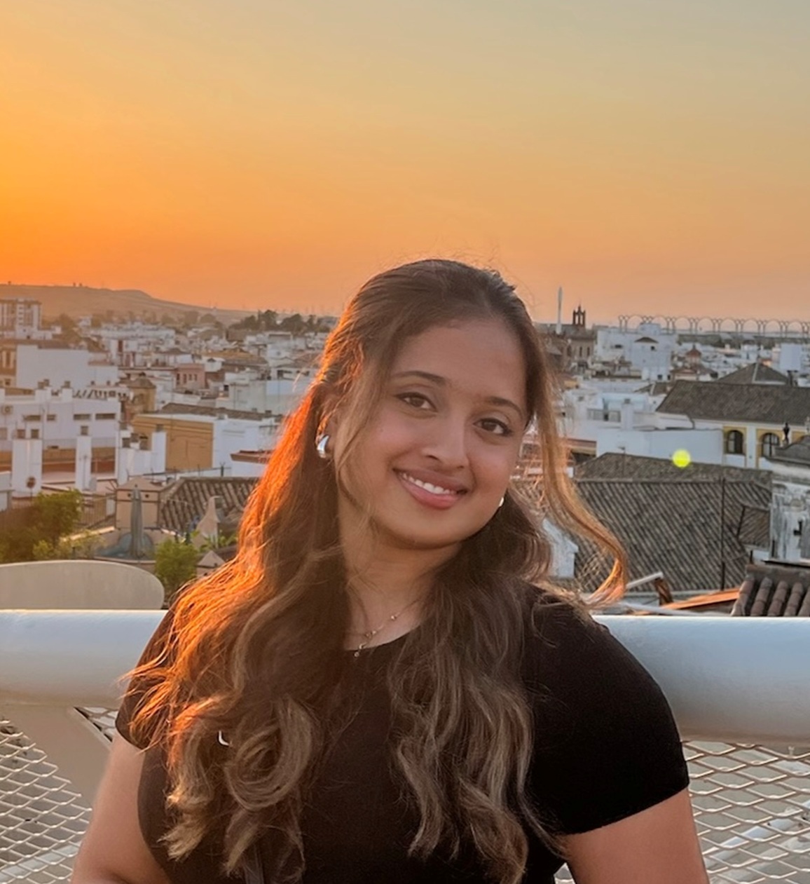 Girl smiling