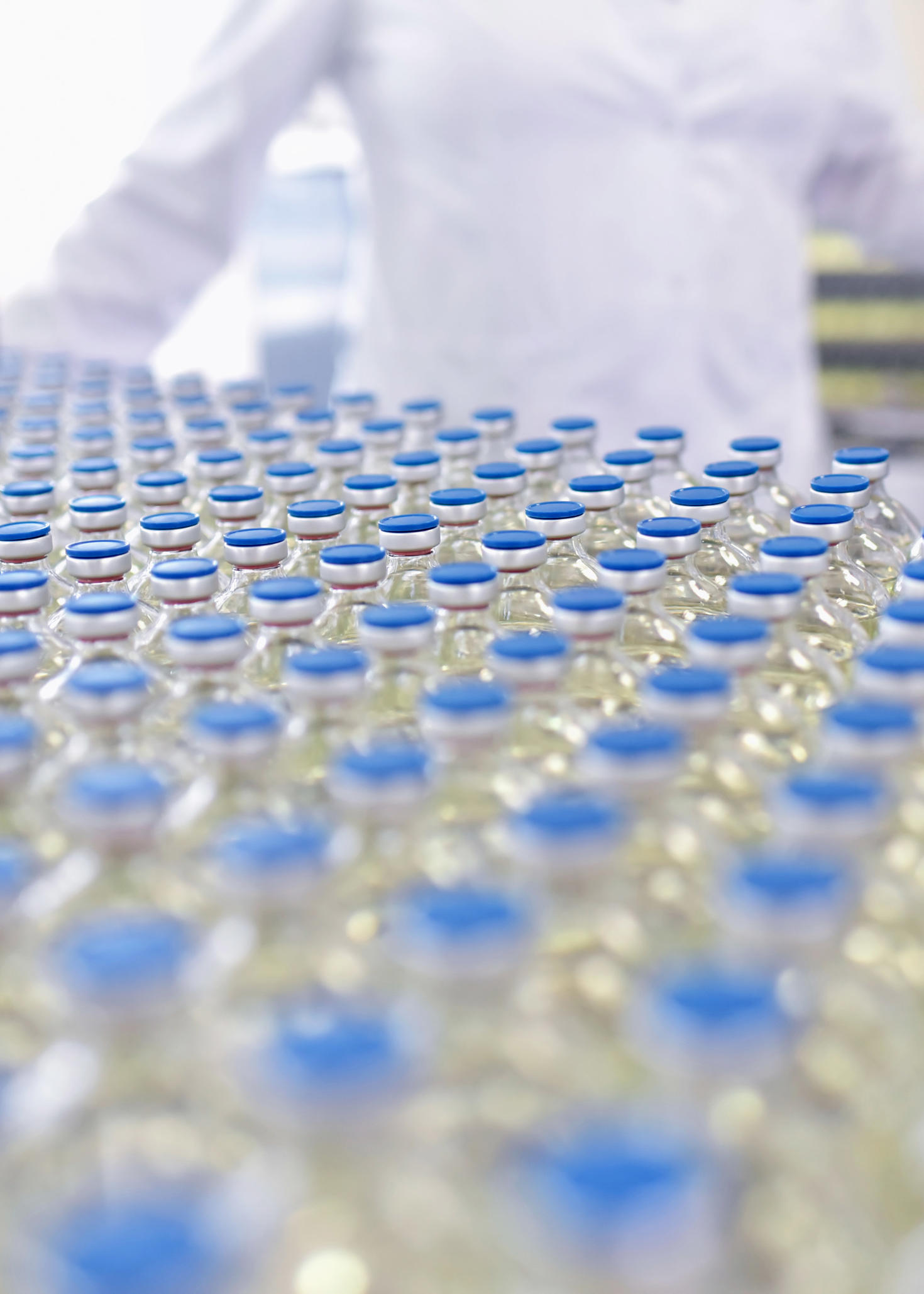 Small bottles of medication