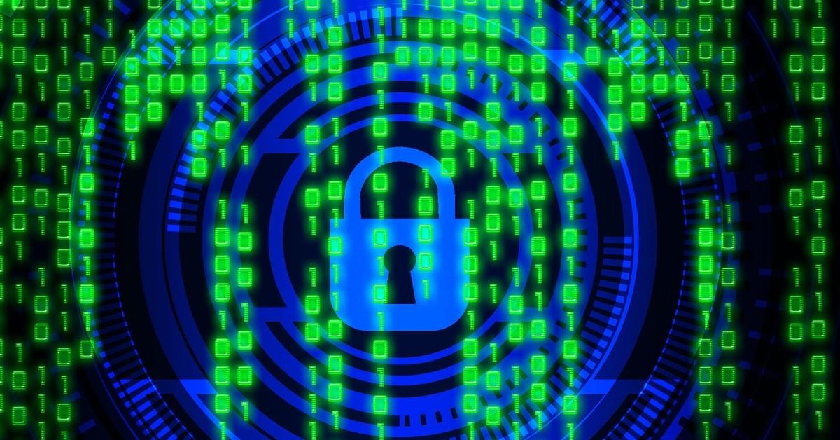 A digital lock behind binary numbers