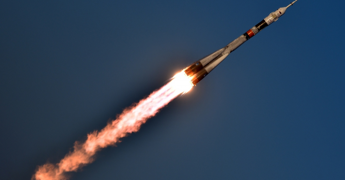 Soyuz launch for Expedition 46 to the International Space Station carrying the MARROW project
