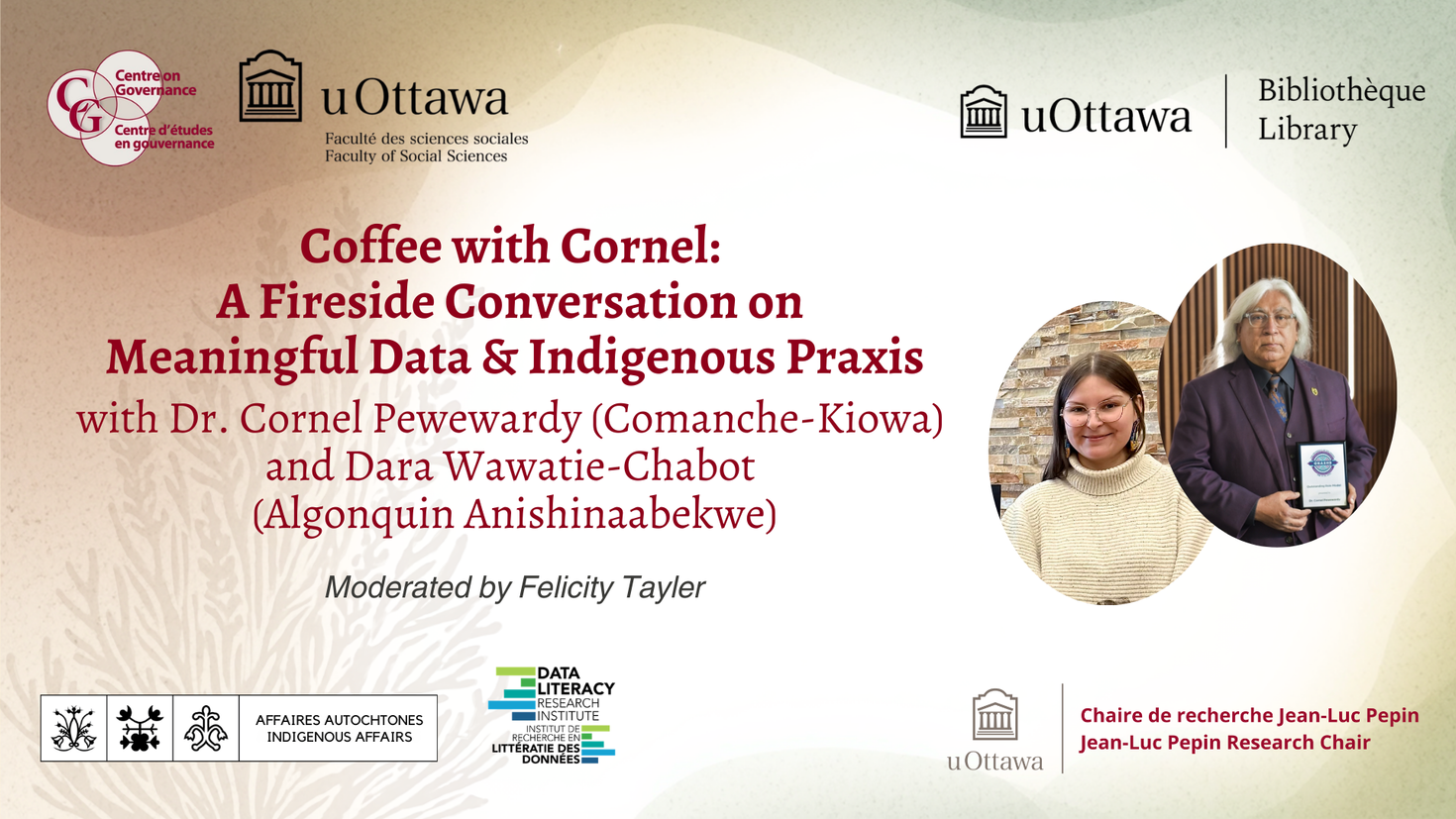 Dara Wawatie-Chabot and Dr Cornel