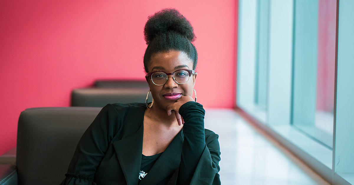 Portrait of Sarah Olutola