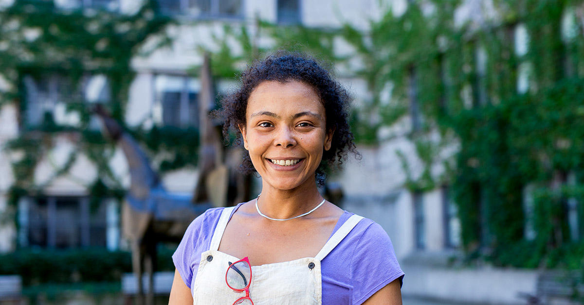 Portrait of Professor Tansy Etro-Beko