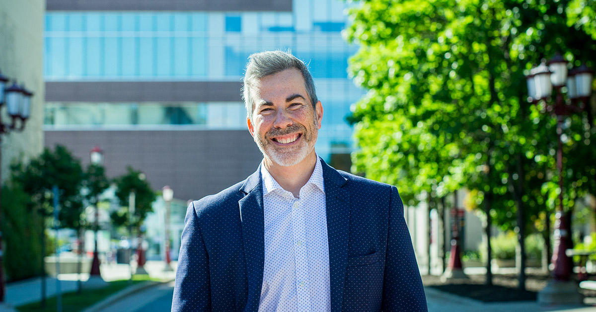 Portrait of Professor Paul Saurette