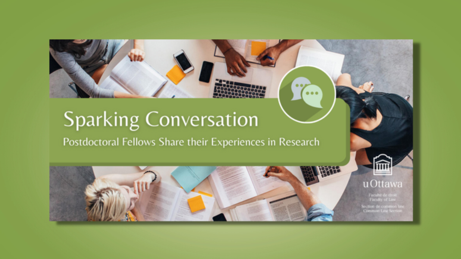 Sparking Conversation: Postdoctoral Fellows Share their Experiences in Research