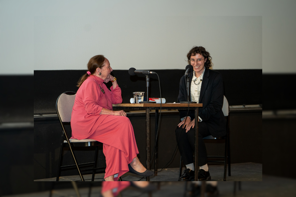 Clemence Thabet and Rosalie Abella onstage at the Bytowne Theatre