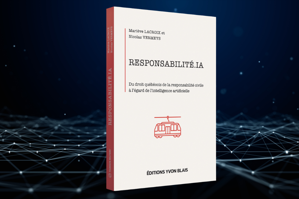 Couverture du livre Responsabilité.IA de Marieve Lacroix et Nicholas Vermeys