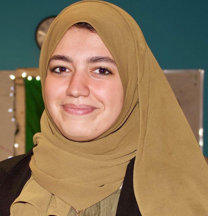 Student Amina Achouri