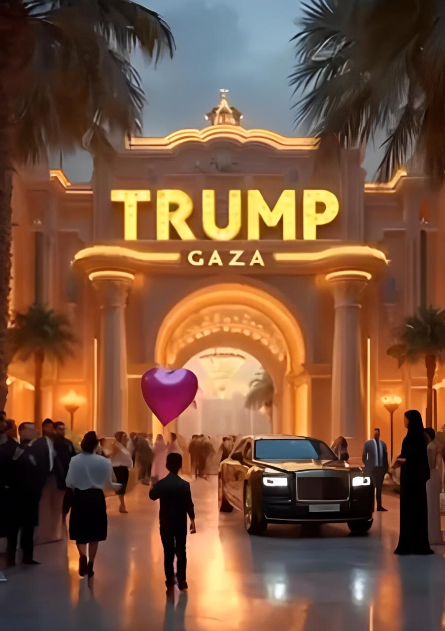 Trump's AI-generated video of Gaza