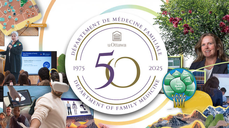 une photo composite de membres du corps médical et de membres du public