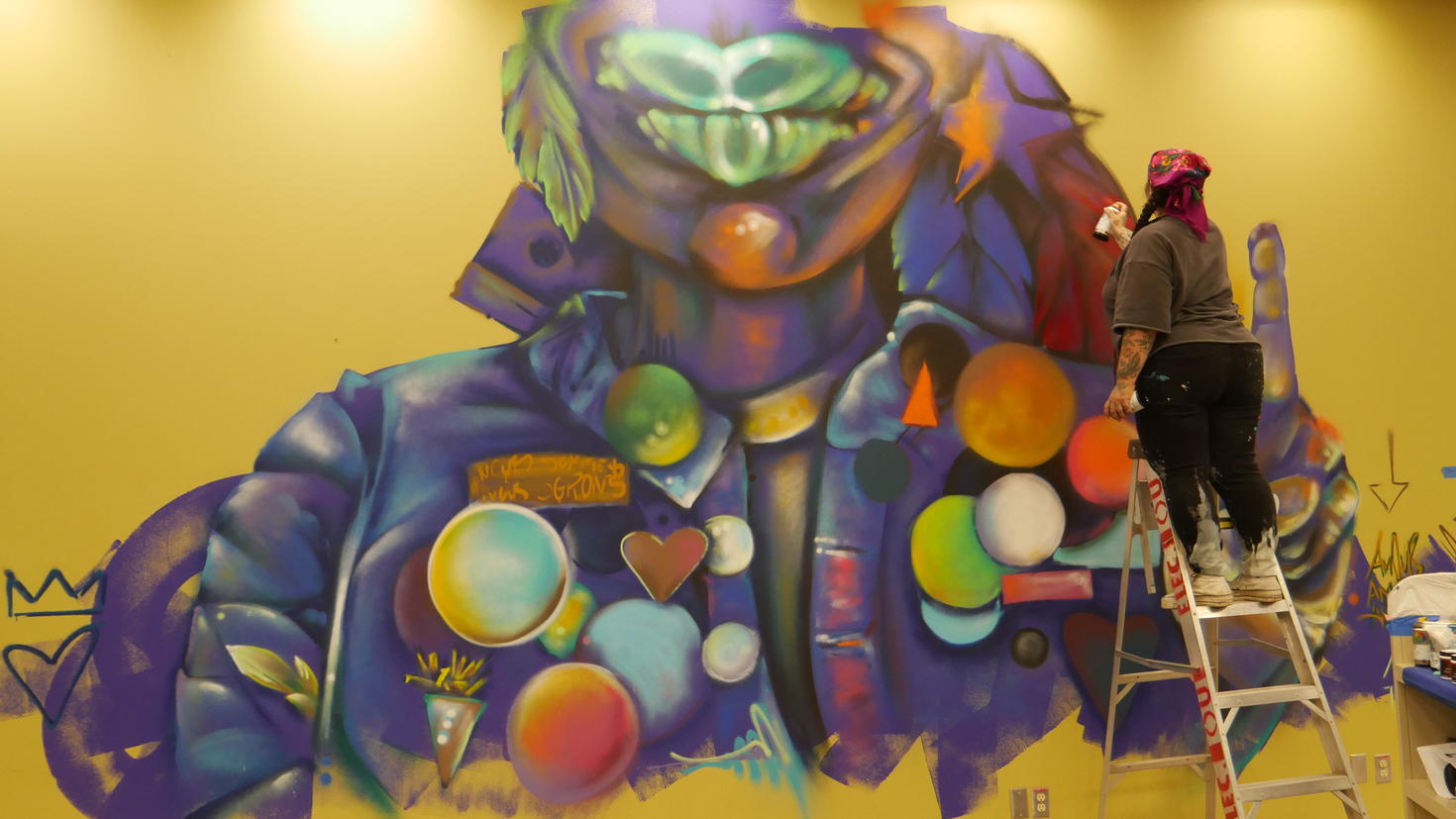 Francophonie wall