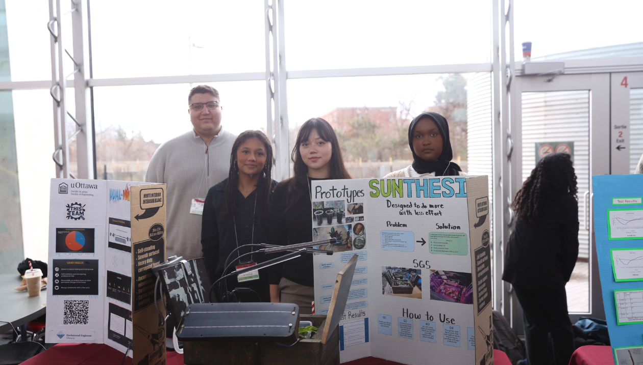 Sunthesis team during Design Day.