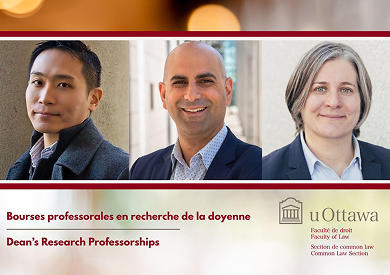 Professors YY Chen, Michael Pal and Amy Salyzyn