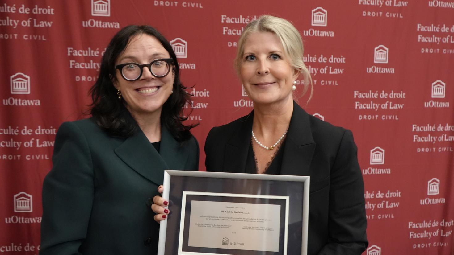 Sophie Thériault et Andrée Dallaire