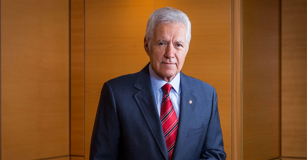 Portrait d'Alex Trebek