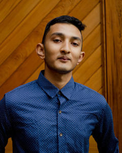 Portrait of student Devang Ghosh