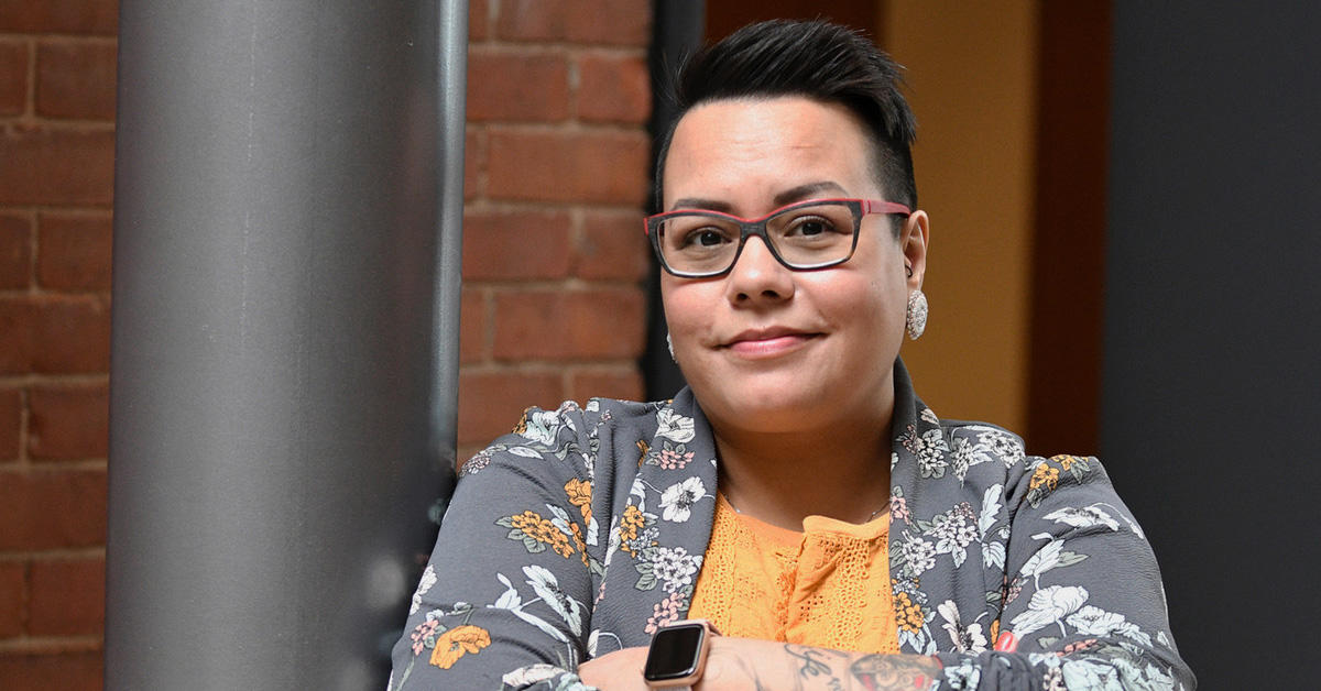 Portrait of Keri Cheechoo