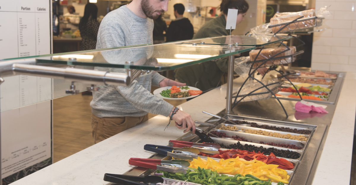 Vegetable buffet