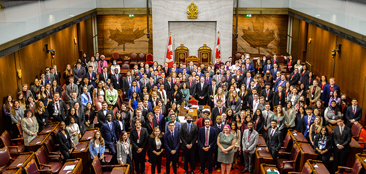 Étudiants au Sénat