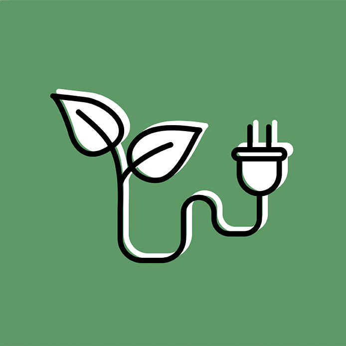 Logo Environnement, durabilité et société