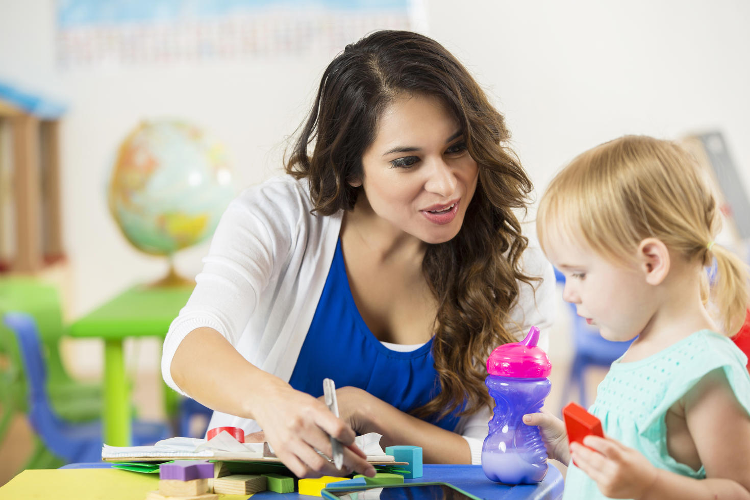 personne avec enfant