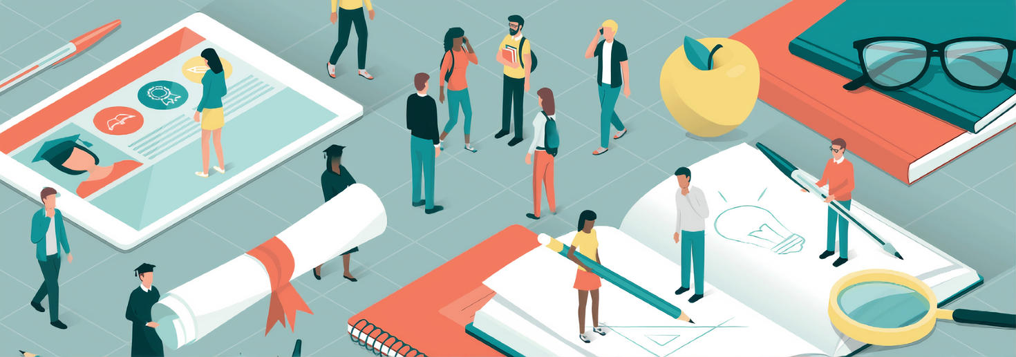 Bannière d'animation pour les étudiants