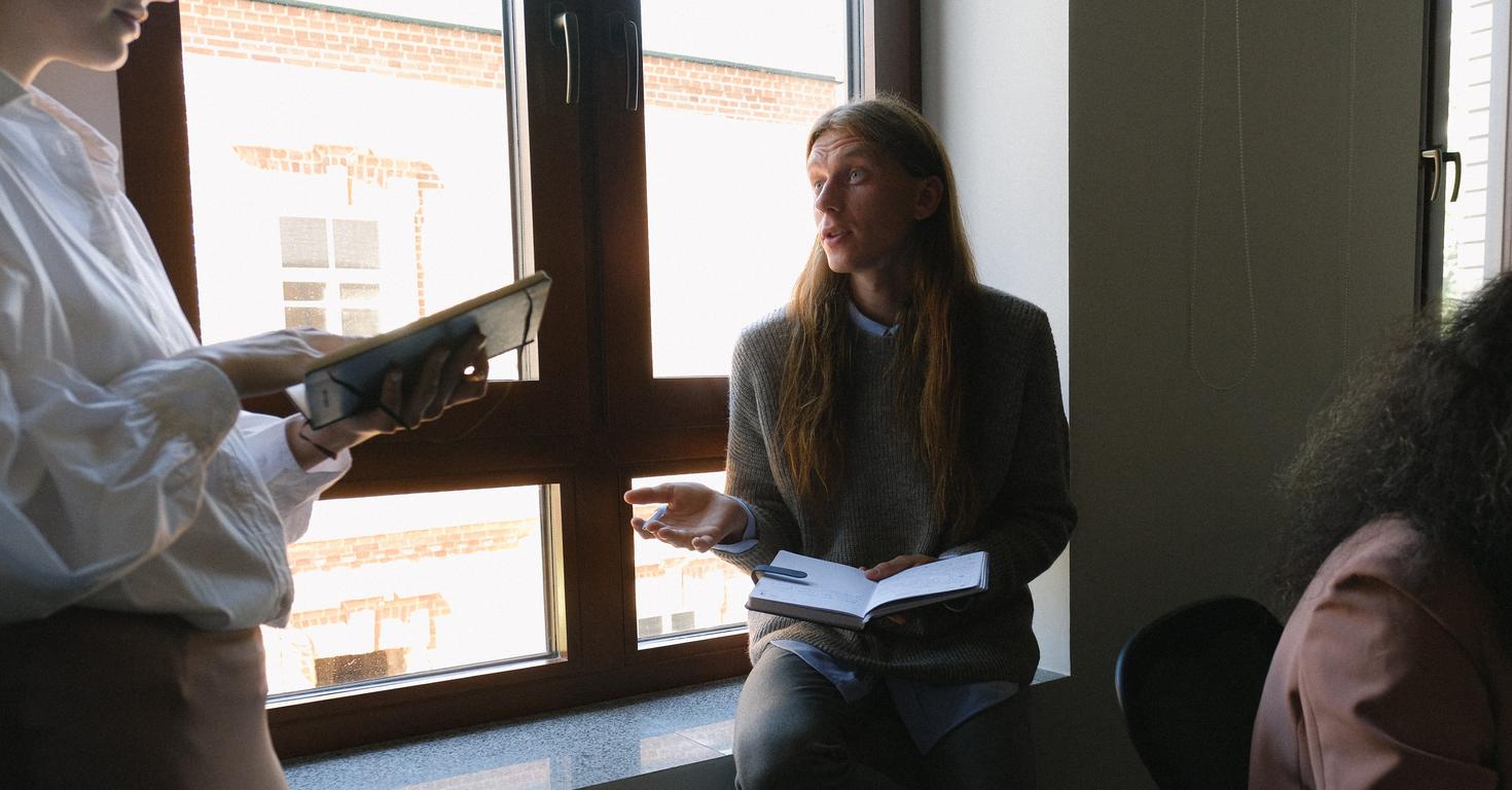 Un étudiant supérieures parle