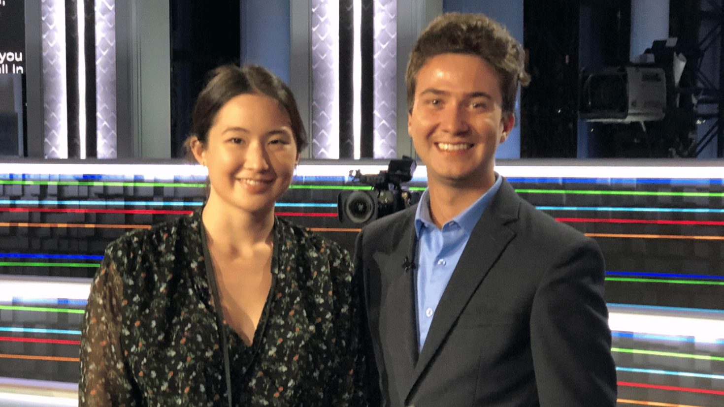 Tracy Wang and Maxime Touchette