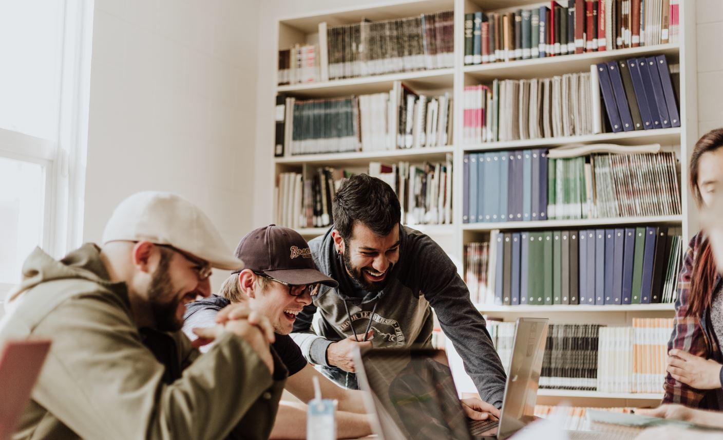 Student working together