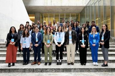 Étudiantes et étudiants au forum U7+@NEXT de Milan.