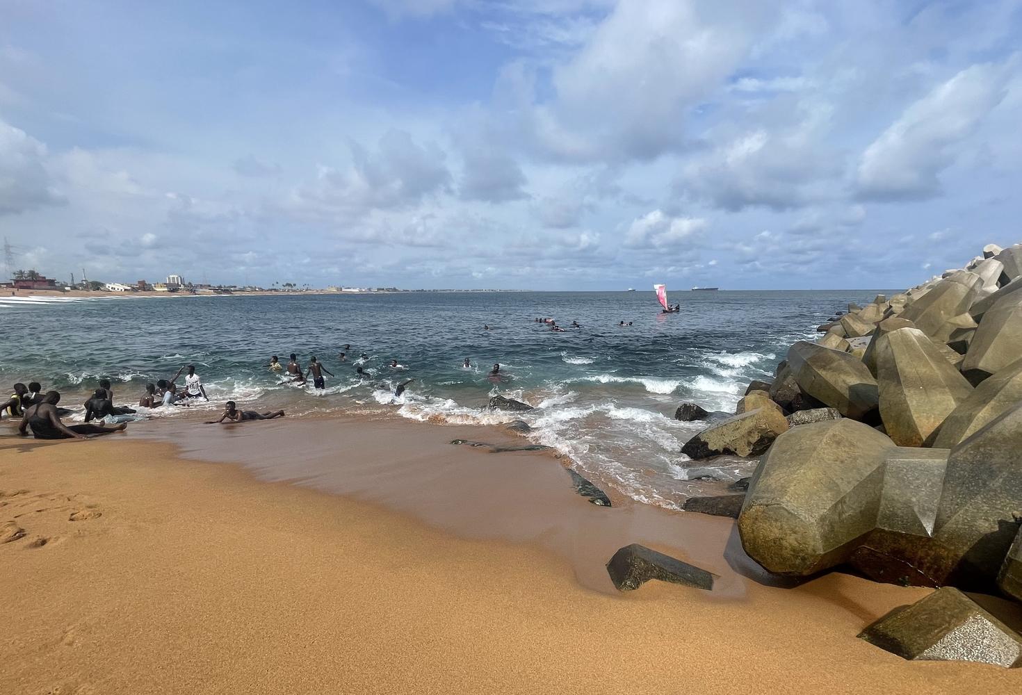 Une belle plage au sable doré et doux.
