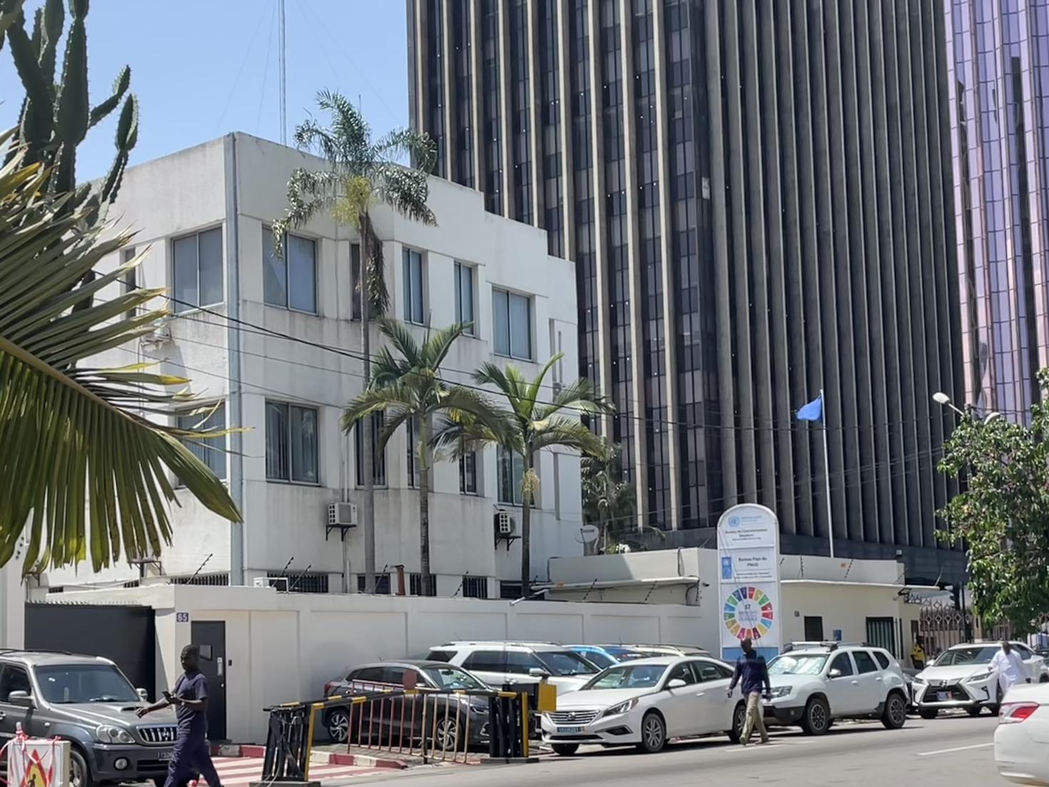 Une rue en Côte d'Ivoire