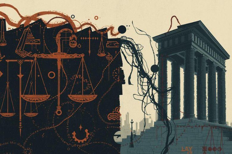 balance and justice sketch