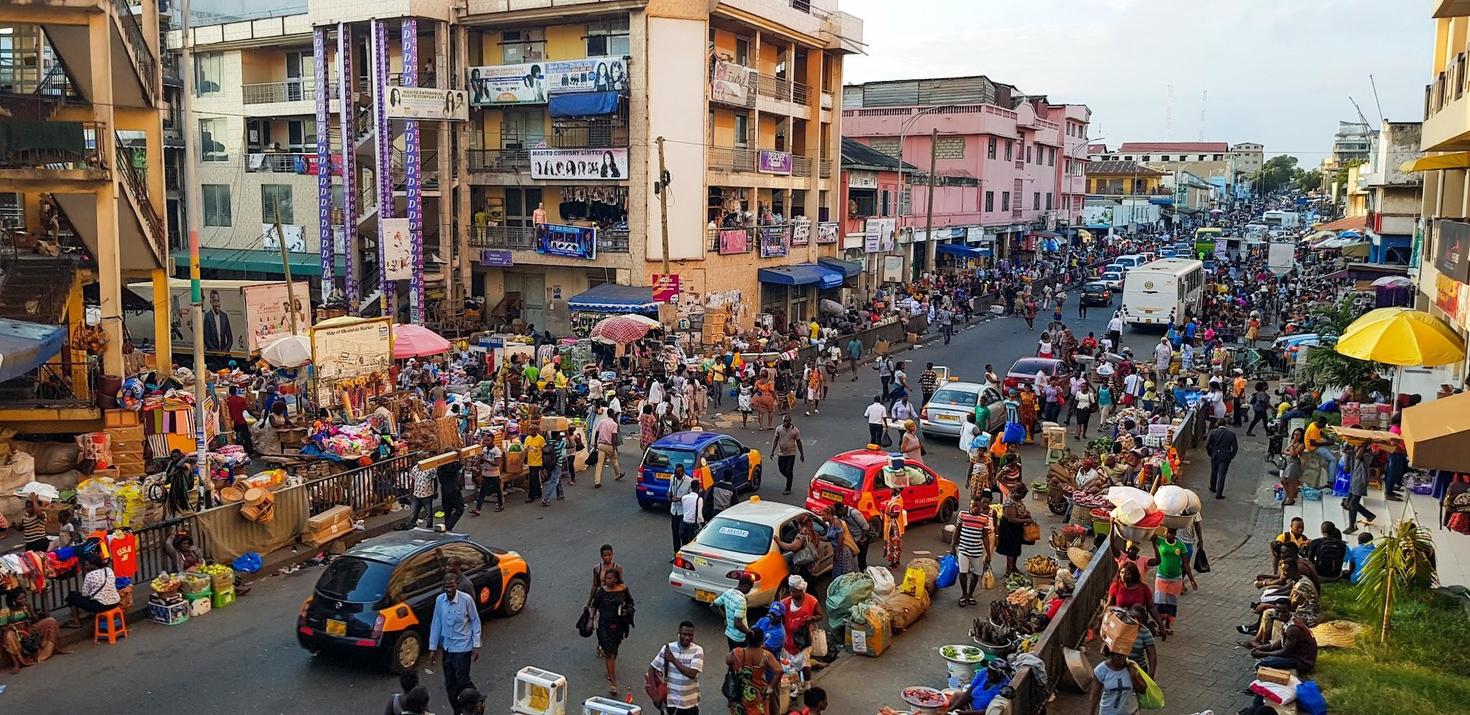 Ruelle au Ghana