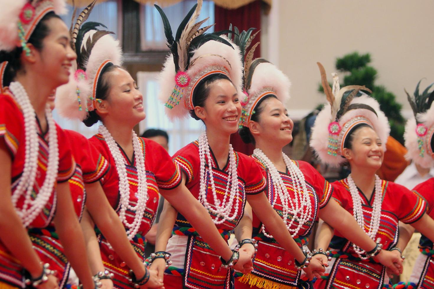 Taiwanese indigenous peoples, Photo credit: 總統府 (https://www.flickr.com/photos/presidentialoffice/)