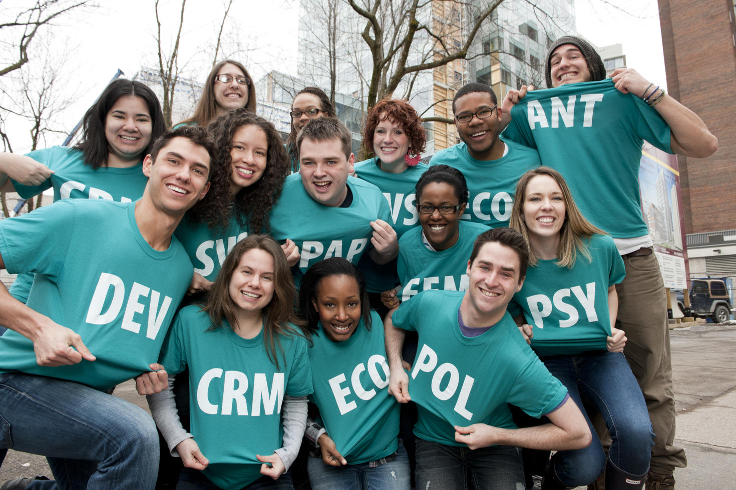Étudiants de la Faculté des sciences sociales de l'Université d'Ottawa