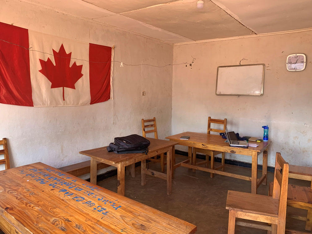 A Canadian Flag