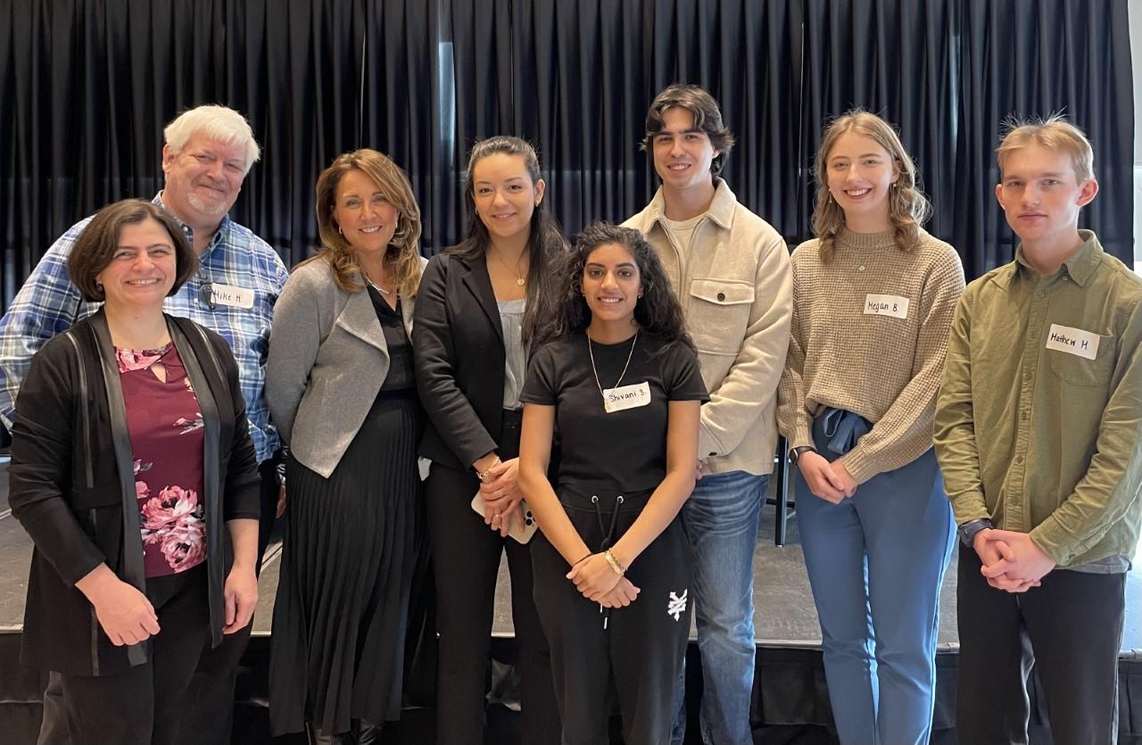 Our Governor's Challenge team meets Senior Deputy Governor Carolyn Rogers