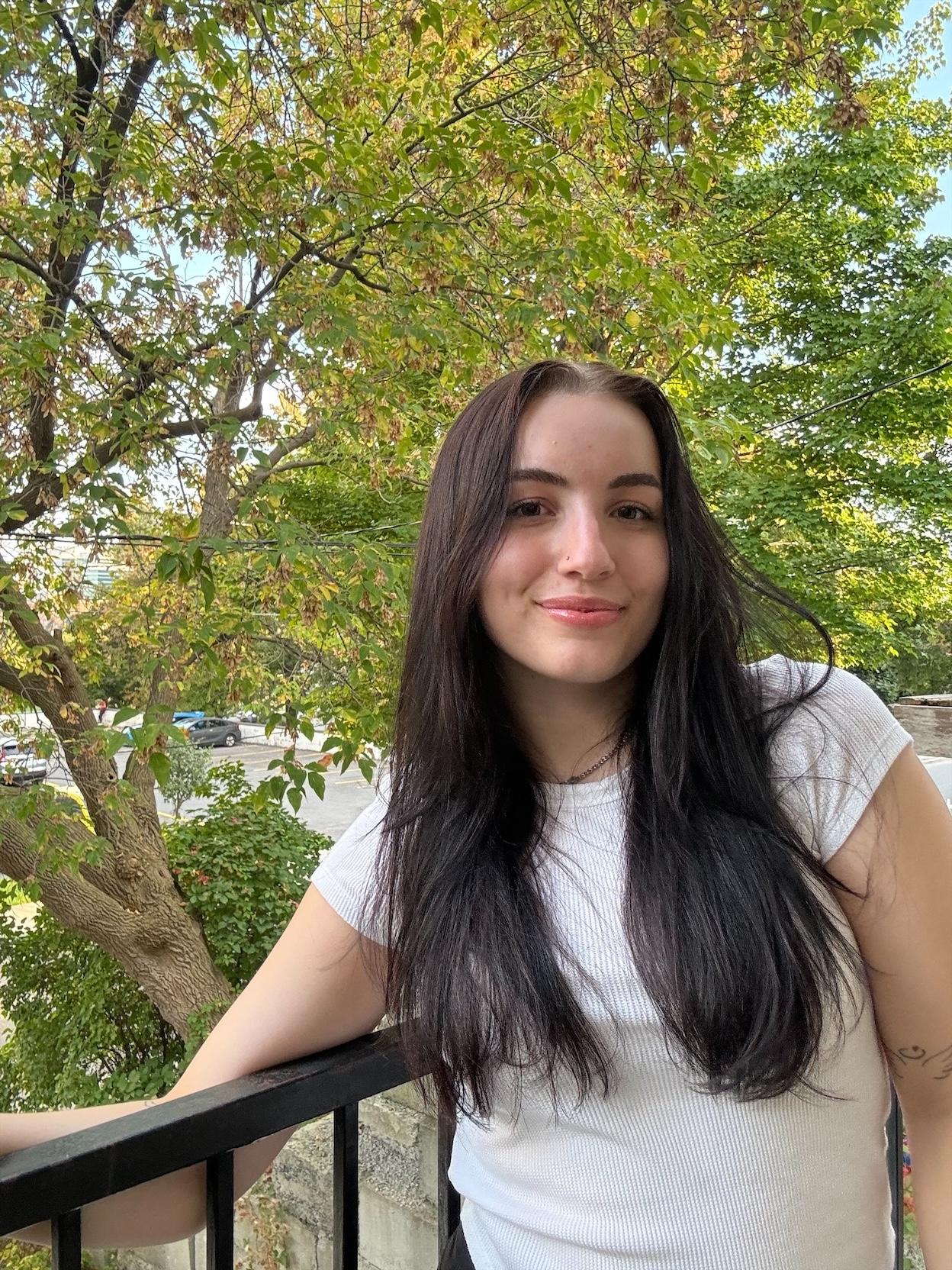 Student mentor Charly-Ann Chénard