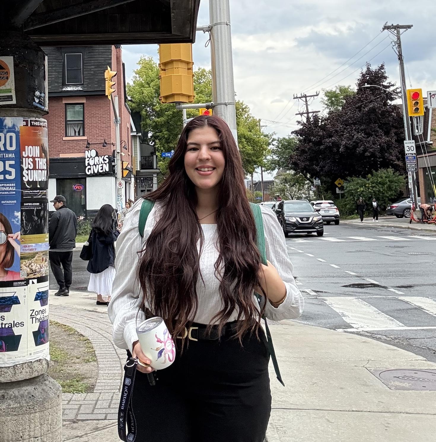 Student mentor Ambre