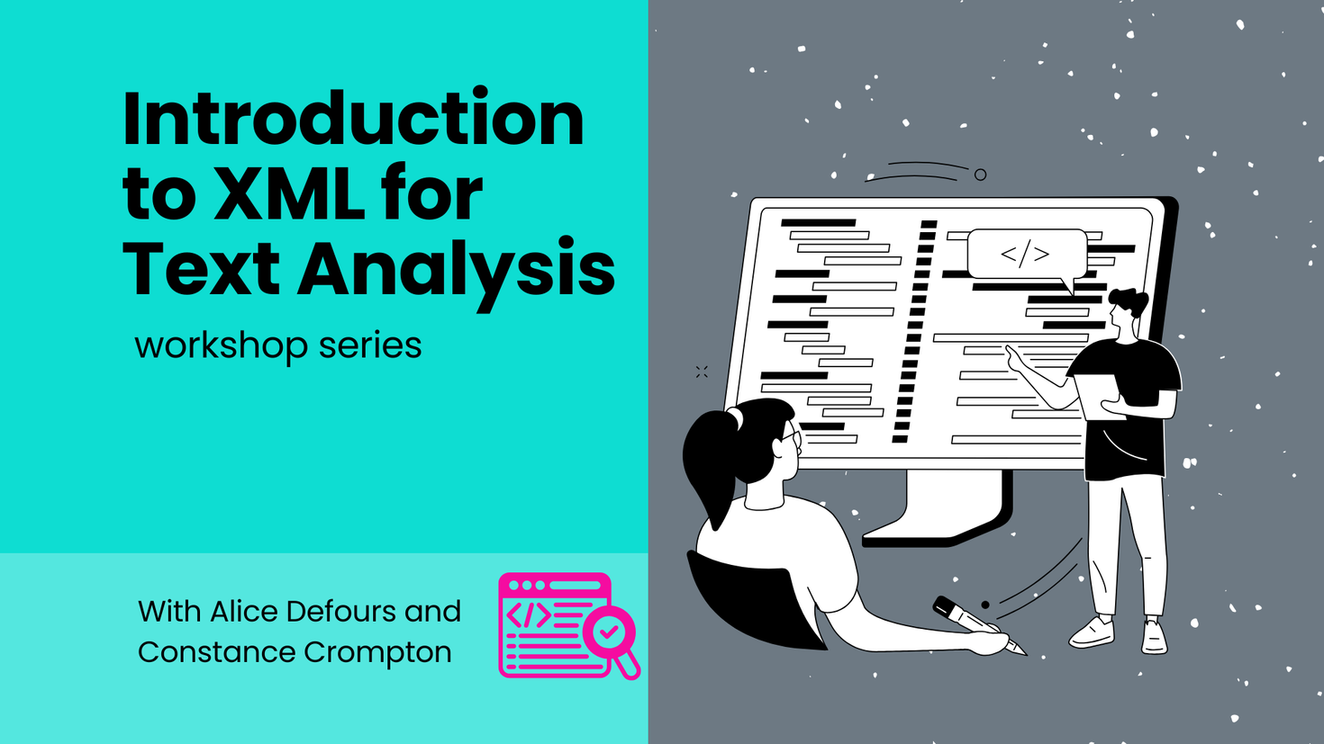 XML for text analysis
