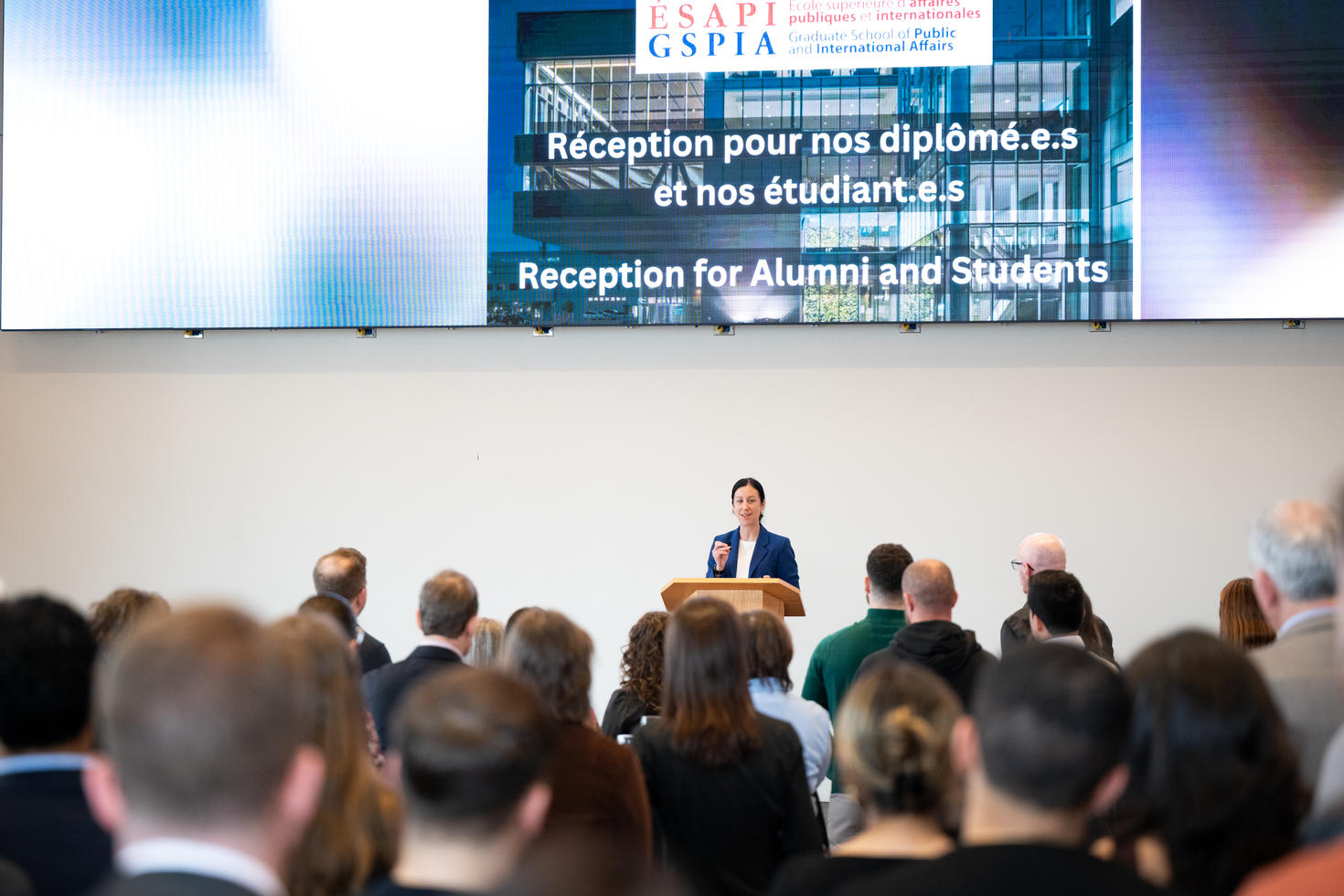 GSPIA's end of semester reception
