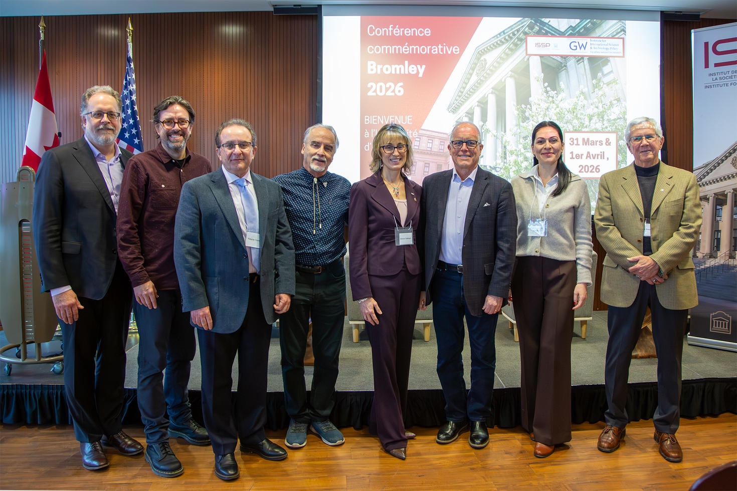 Group photo of speakers at the 2026 Bromley Memorial Event and Lecture