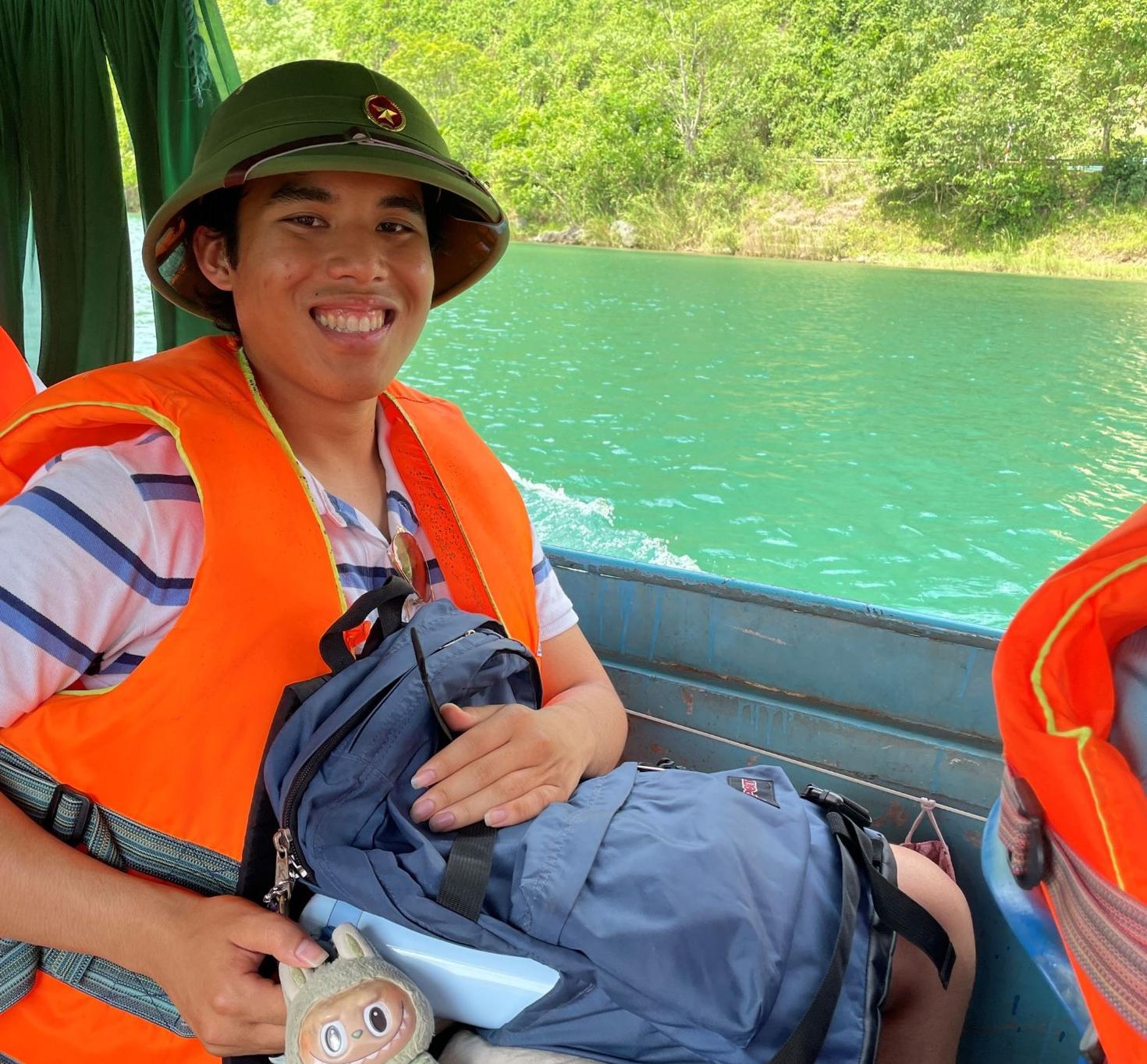 FSS student in Vietnam for an internship