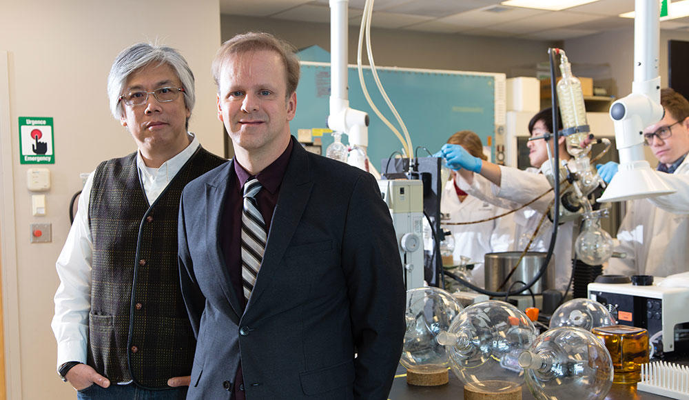 Laurie Chan et Jules Blais