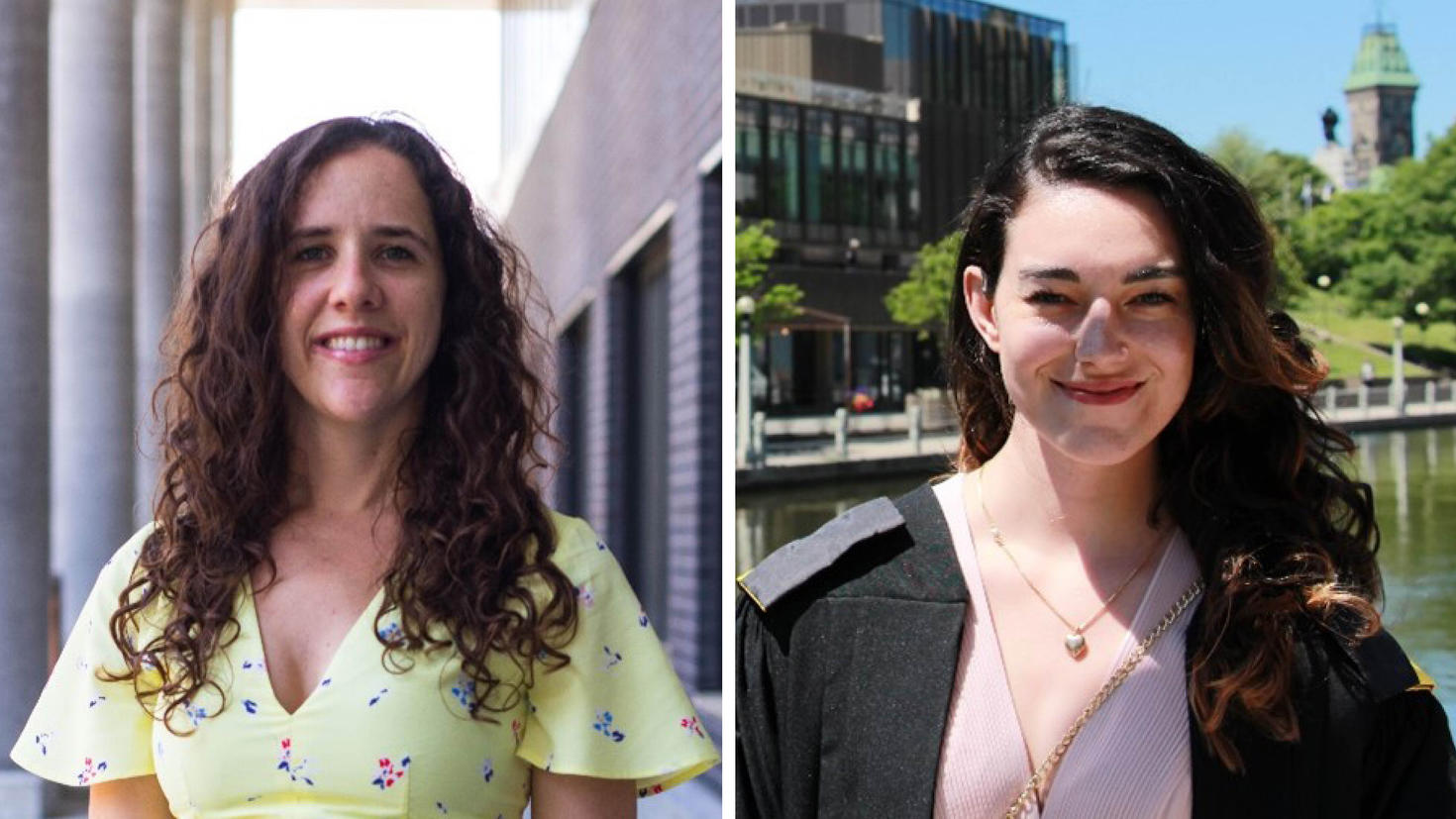 Myriam Carle and Leah McMunn